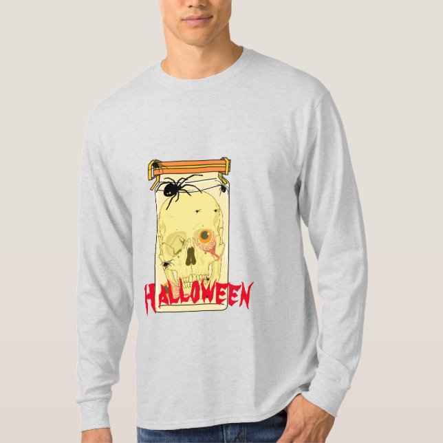 Camiseta Halloween Tshirt Scary (Frente)