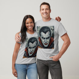 Camiseta Halloween, Vampiro Sedento, Campo de Abóboras