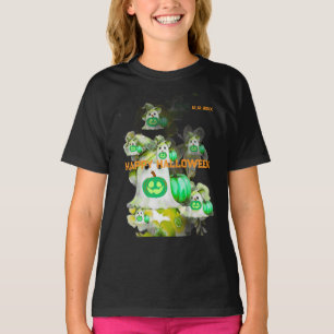 Camiseta Halloween Verde fantasma do mar profundo Png, Mod