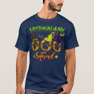 Camiseta Halloween Veterinary Squad Pets Lovers