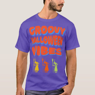 Camiseta Halloween Vibes Bruxas em Pé