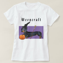 Camiseta Halloween| Weencraft Dachshund Witch Funny