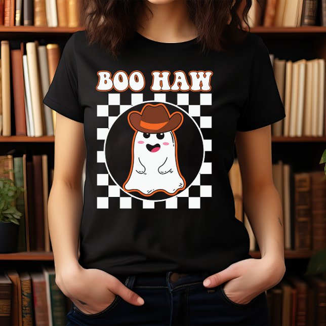 CAMISETA HALLOWEEN WILT WEST BOO HAW BONITO FANTASMA (Criador carregado)