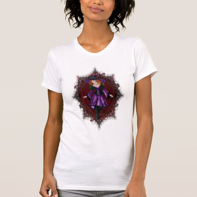 Camiseta Halloween Witch 2 Fantasy Magic T-Shirt (Frente)