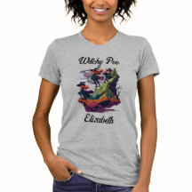 Halloween Witchy Poo Tee, Personalize