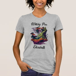 Camiseta Halloween Witchy Poo Tee, Personalize