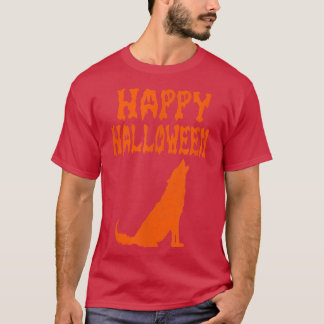 Camiseta Halloween Wolf Hallow Graveyard Pumpkin Dead Creep