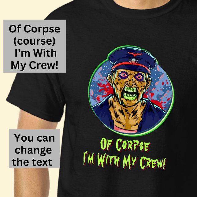 Camiseta Halloween Zombie Assustadora Espanta Irritada Capi (Criador carregado)