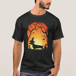 Camiseta Halloweenie Halloween Dachshund Wiener Dog