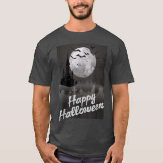 Camiseta HalloweenMoon & Castle na Noite