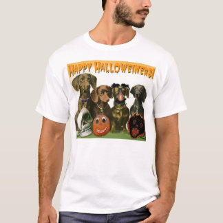 Camiseta Halloweiners feliz - t-shirt do Dia das Bruxas do