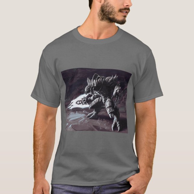 Camiseta Halo Elite Artwork Energy Sword boy (Frente)