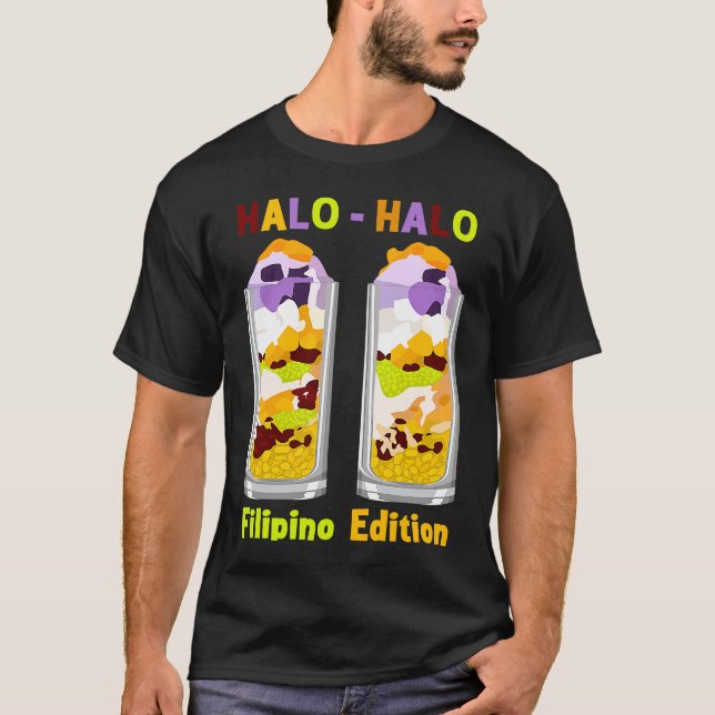Camiseta Halo halo Haluhalo Filipino Drink  1 (Frente)