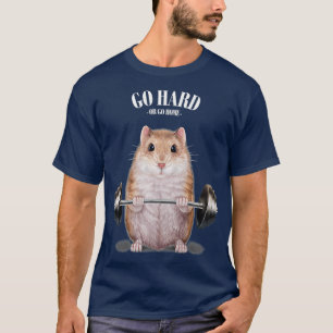 Camiseta Halterofilismo anão na Malhação Gym