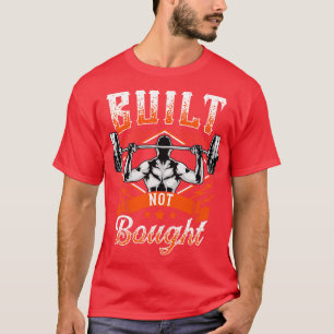 Camiseta Halterofilismo com Barra de Levantamento de Peso C