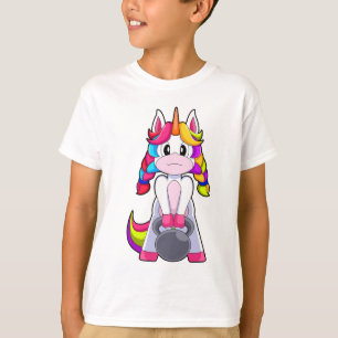 Camiseta Halterofilismo de haltere de fisiculturismo de uni