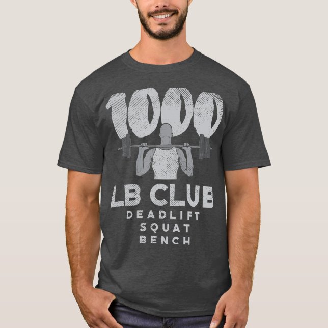 Camiseta halterofilismo e exercício engraçado (Frente)
