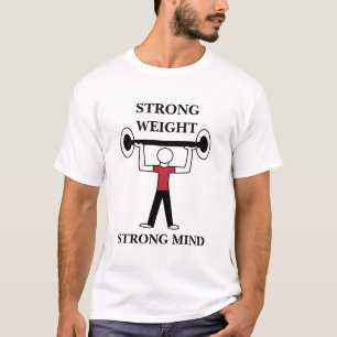 Camiseta Halterofilismo Fisiculturismo Ginásio Academia