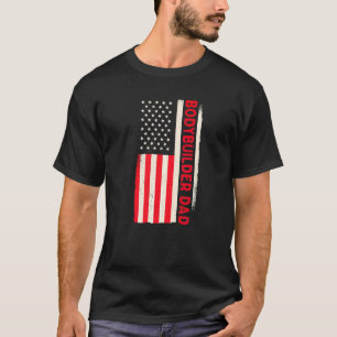 Camiseta Halterofilista Patriótico Treino de Musculação Cor