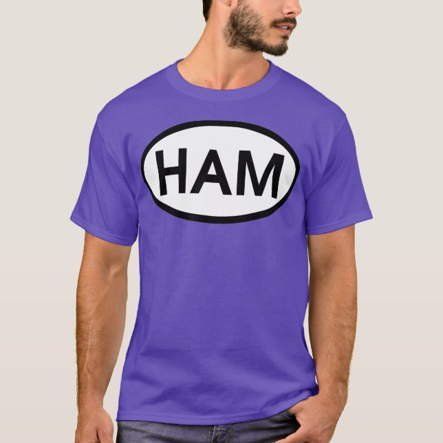 Camiseta HAM amateur radio (Frente)