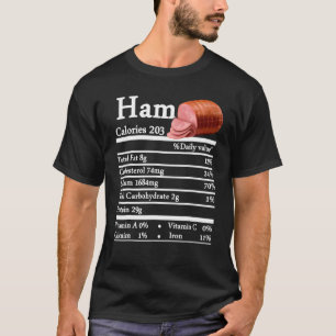 Camiseta Ham Nutrition Graças à Comida de Natal