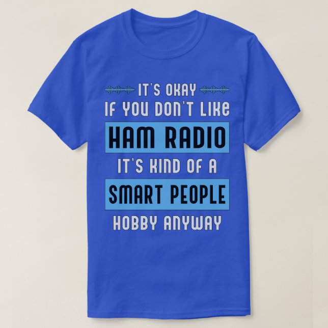 Camiseta Ham Radio Hob (1) (Frente do Design)