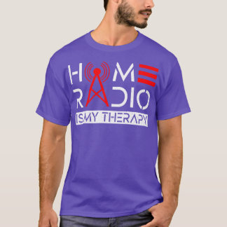 Camiseta Ham Radio Is My Therapy Ham Radio Radio Operator A