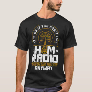 Camiseta Ham Radio Operator Radio Amateur Morse Hobby Code