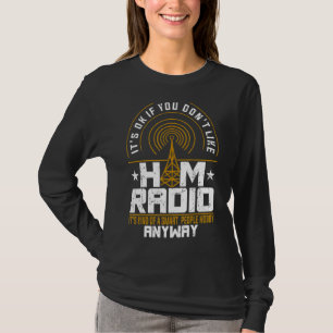 Camiseta Ham Radio Operator Radio Amateur Morse Hobby Code