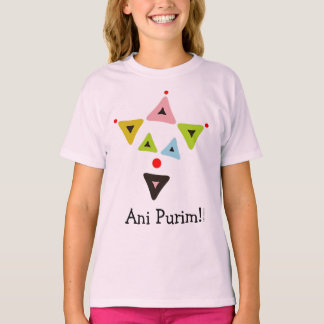 Camiseta Hamantaschen Clown Ani Purim
