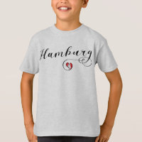 Hamburg Heart Flag, Alemanha, Hamborg