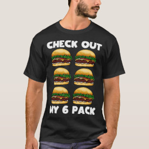Camiseta Hamburger 6 Pack