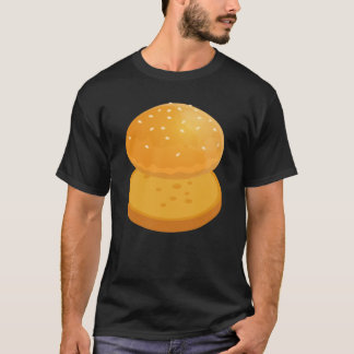 Camiseta Hamburger Bun para Halloween Hamburger Maker Group