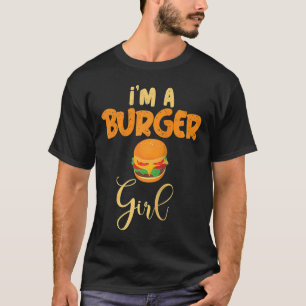 Camiseta Hamburger cheeseburger fast food comida pão burger