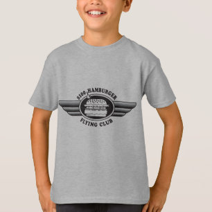 Camiseta Hamburger de 100 dólares - clube do vôo
