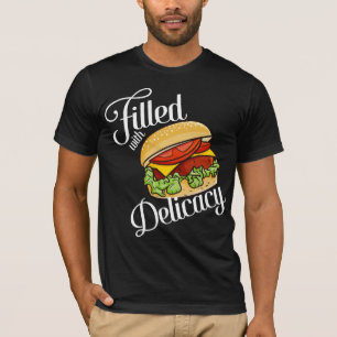 Camiseta Hamburger Delicacy T-Shirt