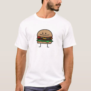 Camiseta Hamburger feliz