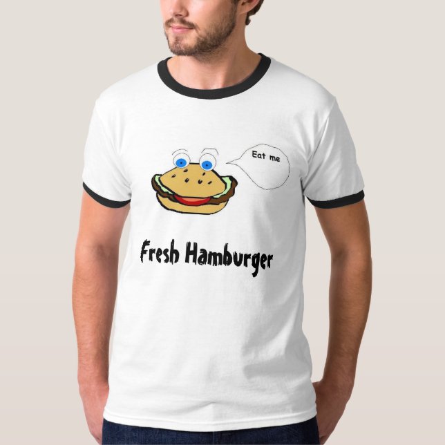 Camiseta Hamburger fresco (Frente)