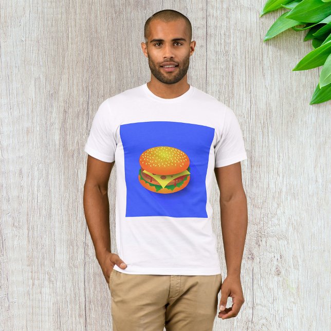 Camiseta Hamburger fresco significa T-Shirt (Criador carregado)