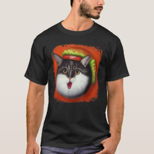Camiseta Hamburger Gato Catburger Hambúrguer Ronronar Miau 