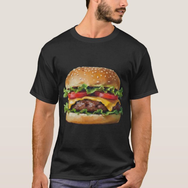 Camiseta Hamburger no Paraíso (Frente)