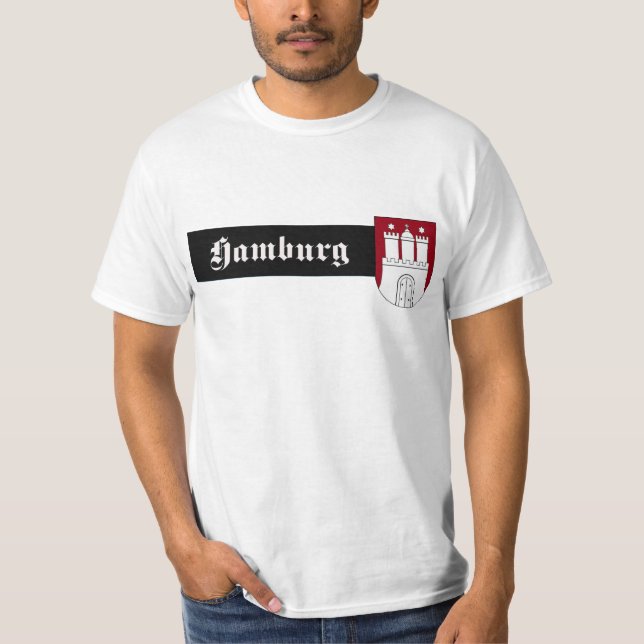 Camiseta Hamburgo, Alemanha (Frente)