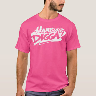 Camiseta Hamburgo Digga Street Art Handstyle alemão
