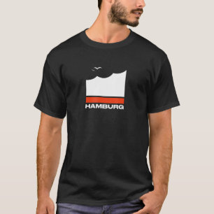 Camiseta Hamburgo Elbphilharmie Minimalista Souvenir Gift