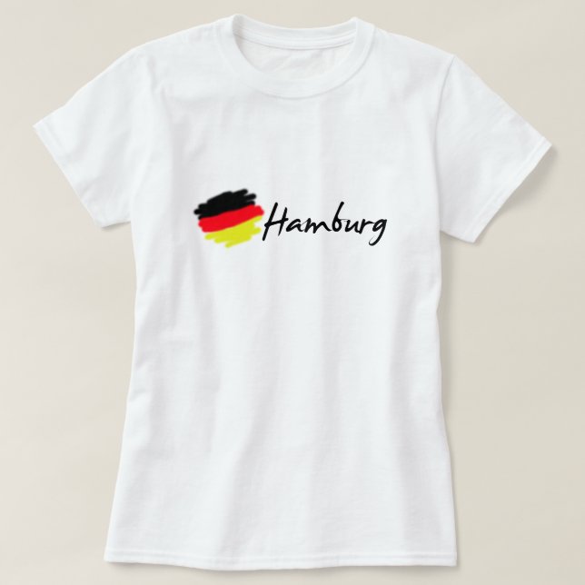 Camiseta Hamburgo T-Shirt (Frente do Design)