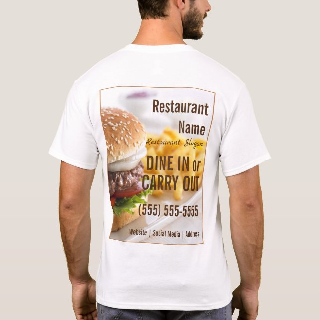 Camiseta Hambúrguer (Verso)