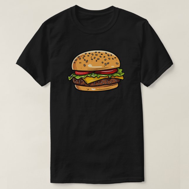 Camiseta Hambúrguer (Frente do Design)