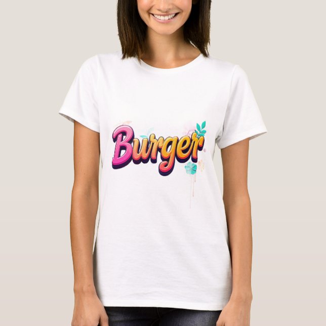 Camiseta Hambúrguer (Frente)