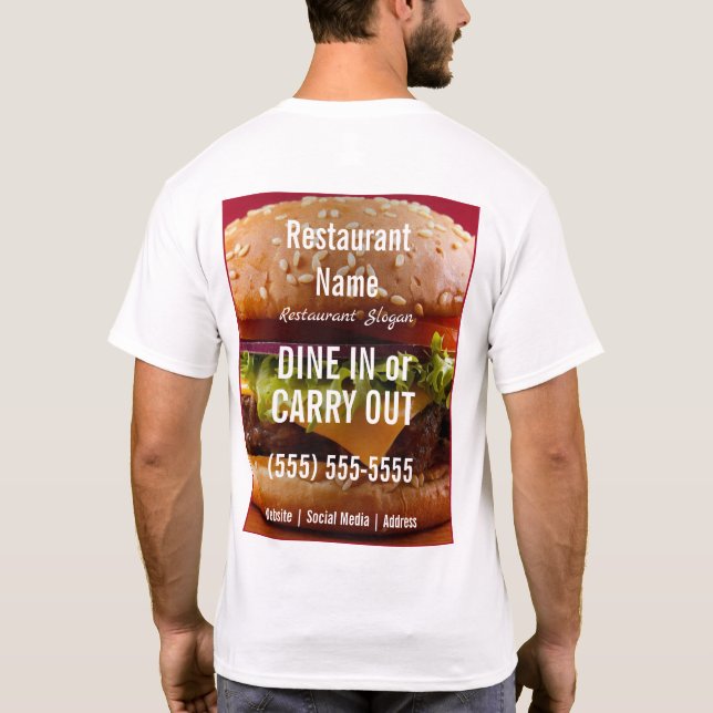 Camiseta Hambúrguer (Verso)