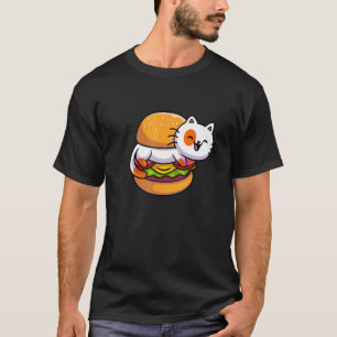 Camiseta Hambúrguer cheeseburgers hambúrguer lanches fast f